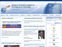 Tablet Screenshot of endokrinologia.hu